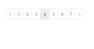  General pagination in Bootstrap