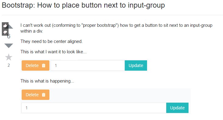  Efficient ways to  apply button  upon input-group