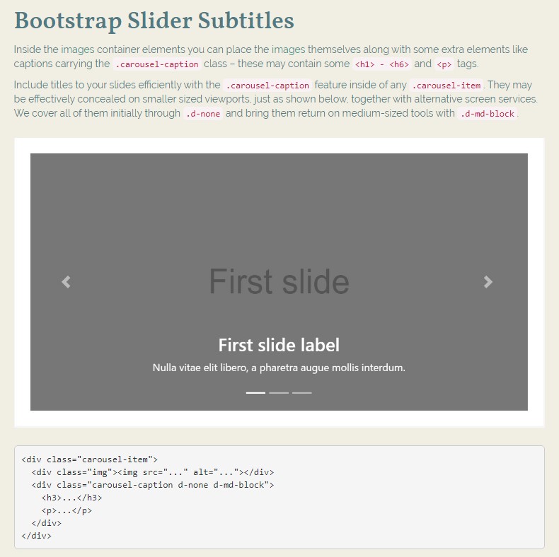  Slider Bootstrap Responsive 