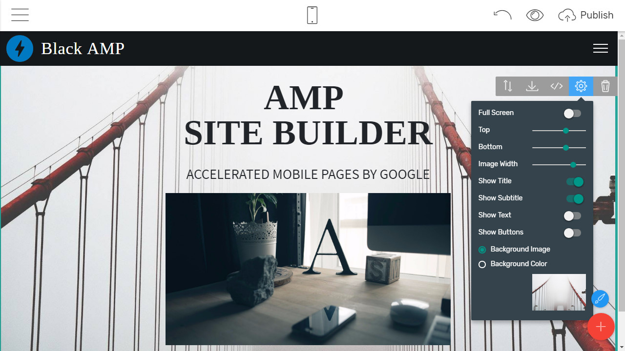 Responsive Webpage Builder