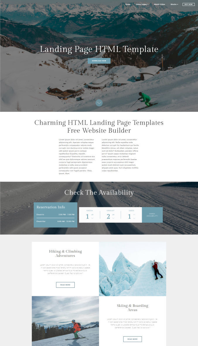 Perfect Website Template